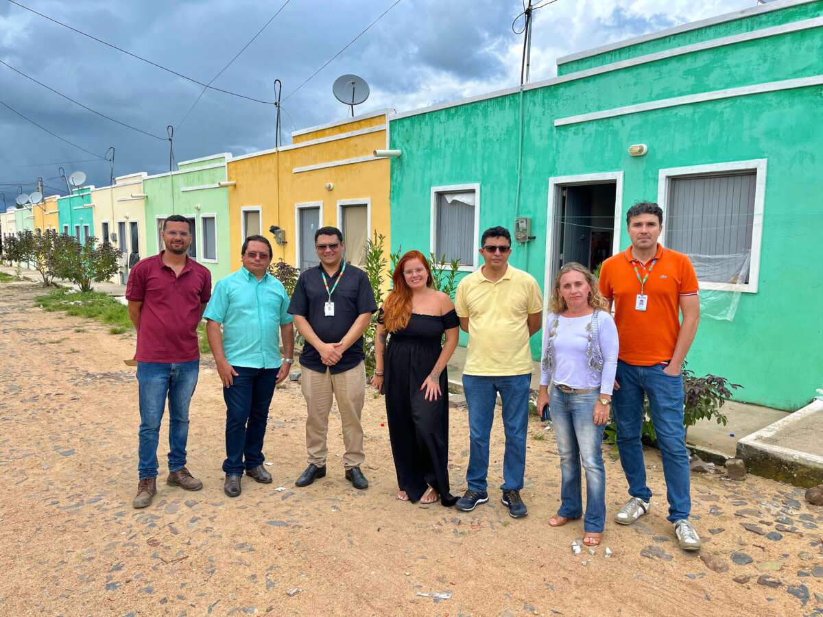 Seplag visita unidades habitacionais construídas com recursos do Fecop