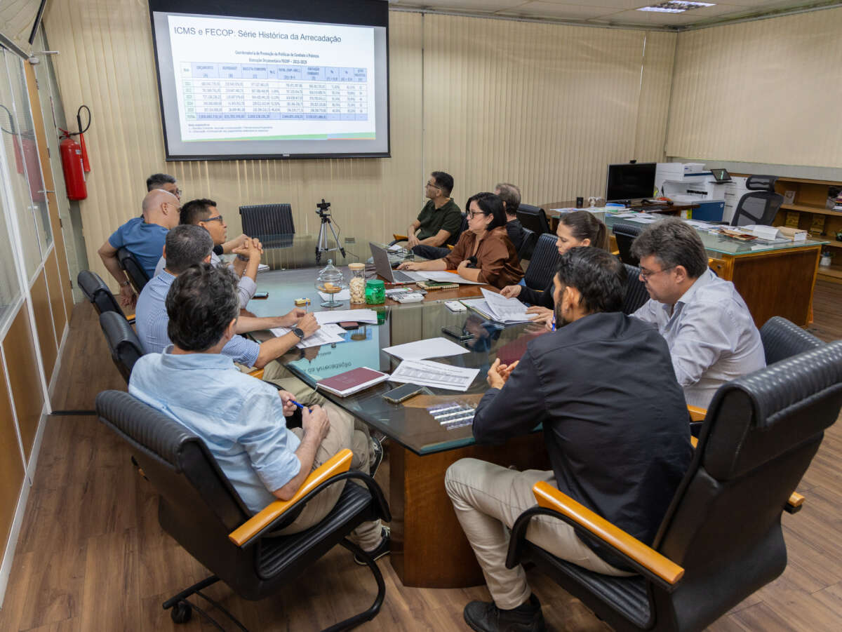 Fortalecimento do Fecop é pauta de encontro entre Seplag, Sefaz e Ipece